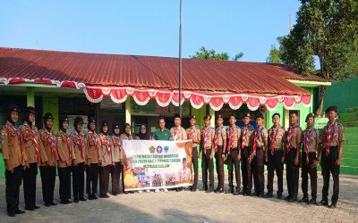 Lepas Kontingen Pramuka MAN 2 Tapanuli Tengah Menuju Perkemahan Gebyar Madrasah